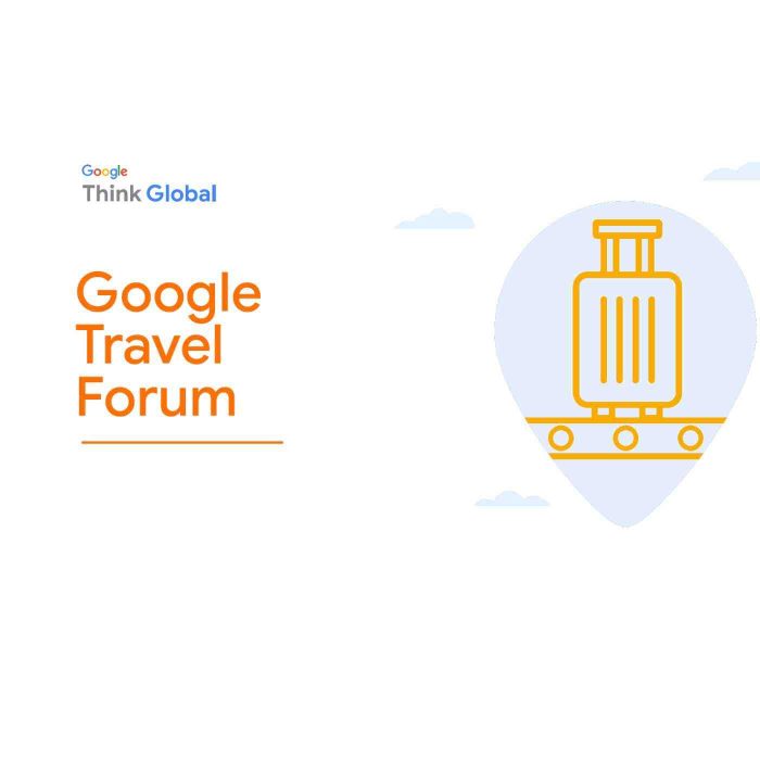 Google travel forum landing