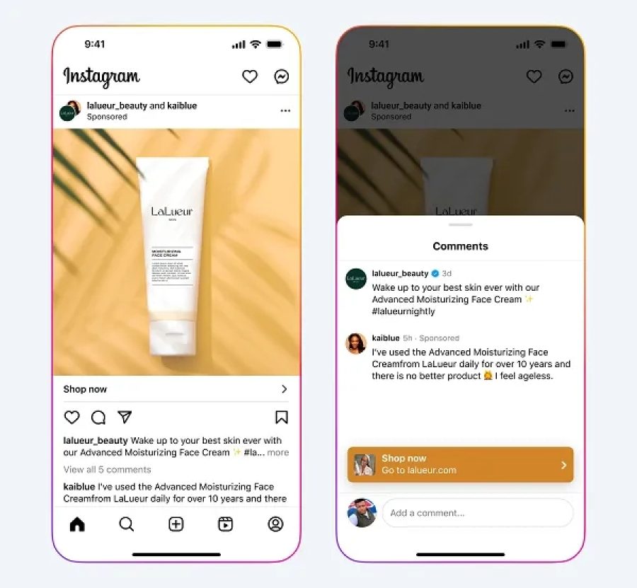 Ig partnership ads Sr KLF Sx