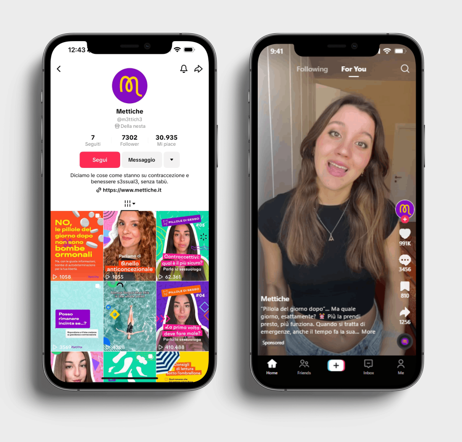 Tiktok ads mettiche